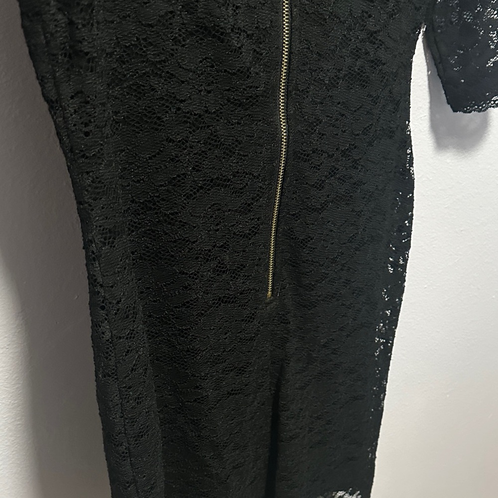 Eliza J Black Lace Cocktail Dress - Picture 12 of 12